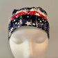 Ponytail-Fourth of July Tie Dye