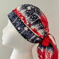 Ponytail-Fourth of July Tie Dye
