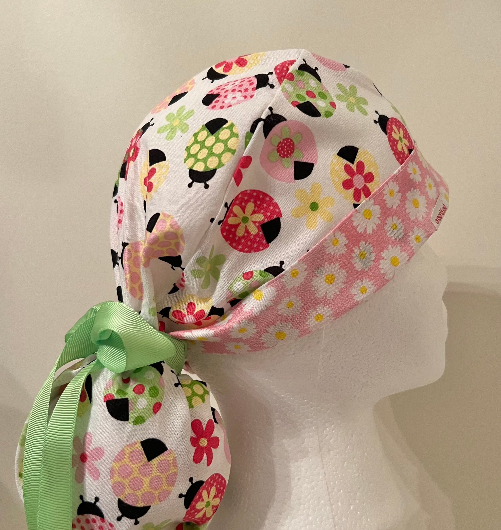 Ponytail - Ladybugs Pink