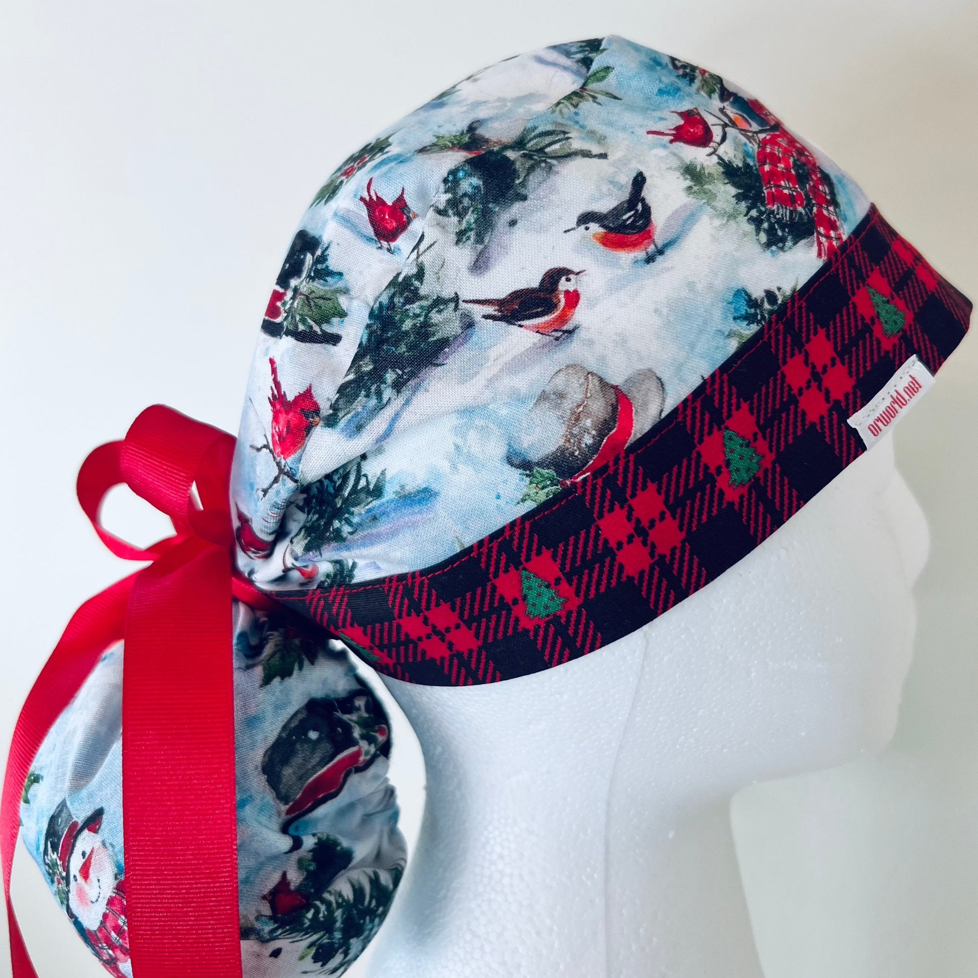 Ponytail-Winter Snowman