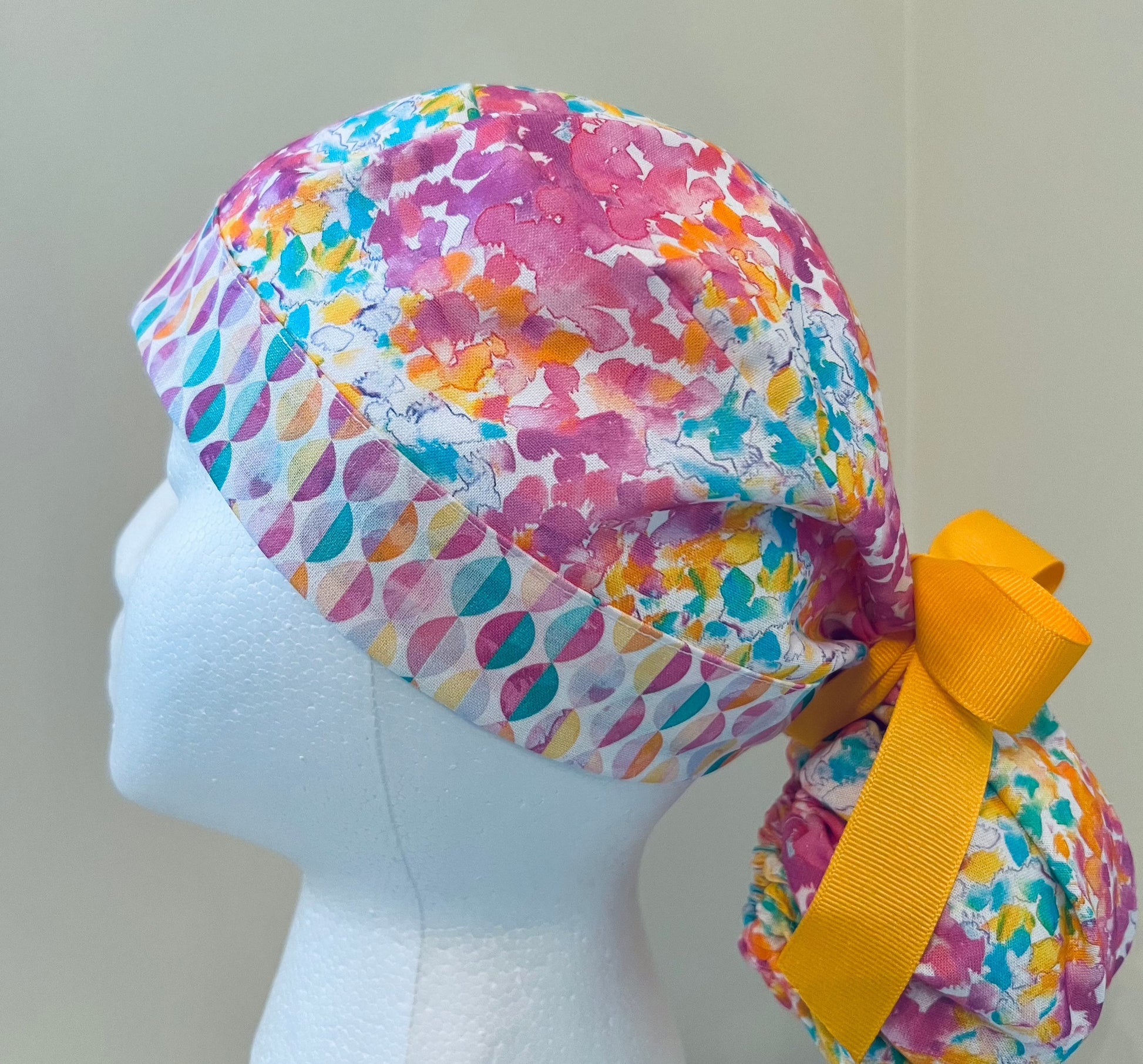 Ponytail-Spring Flowers