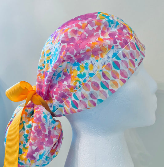 Ponytail-Spring Flowers