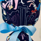 Ponytail surgical hat Alice in Wonderland