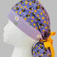 Ponytail Hat-Lavendar and Bees