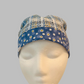Ponytail Hat-Lemon Sky Plaid