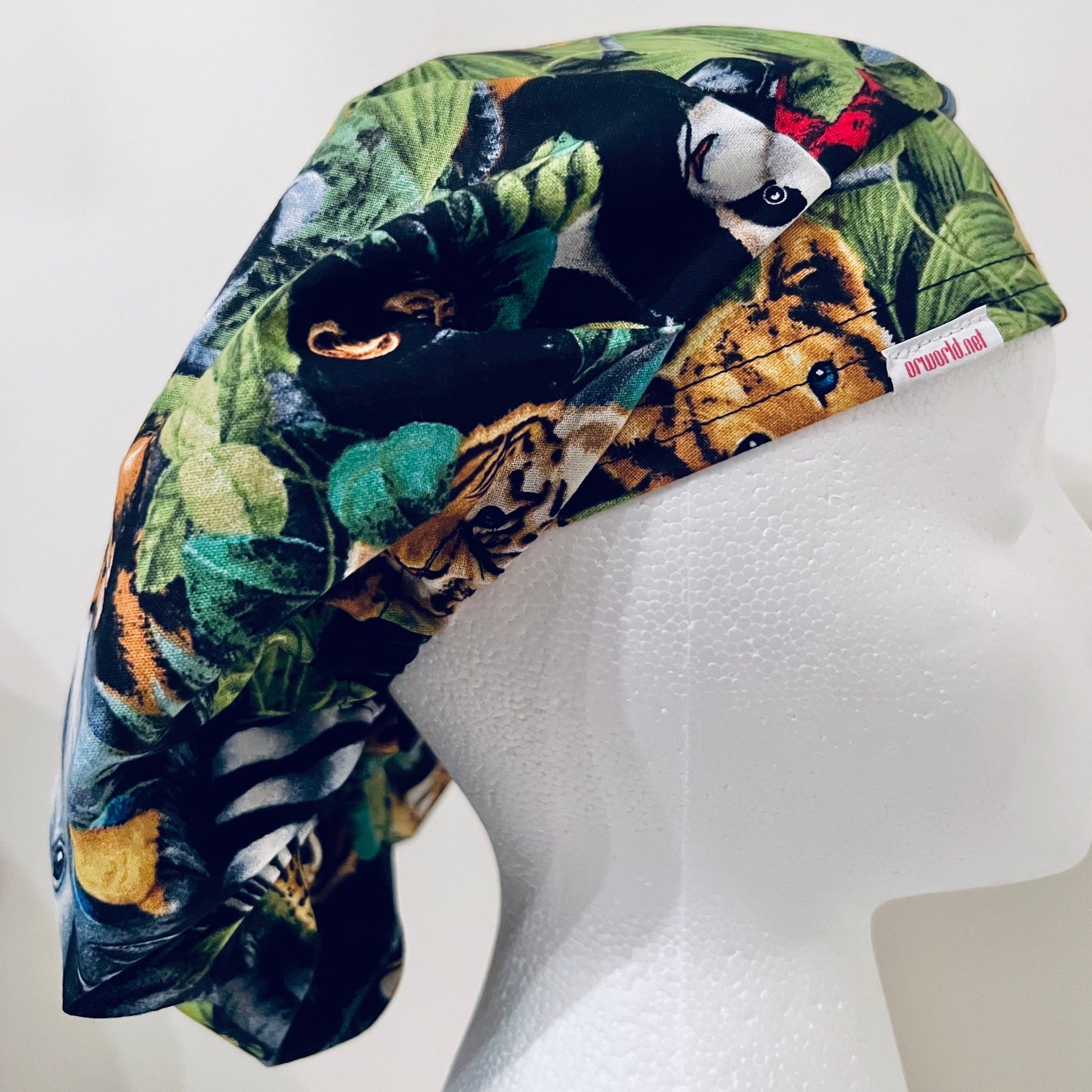 Bouffant-Safari animals