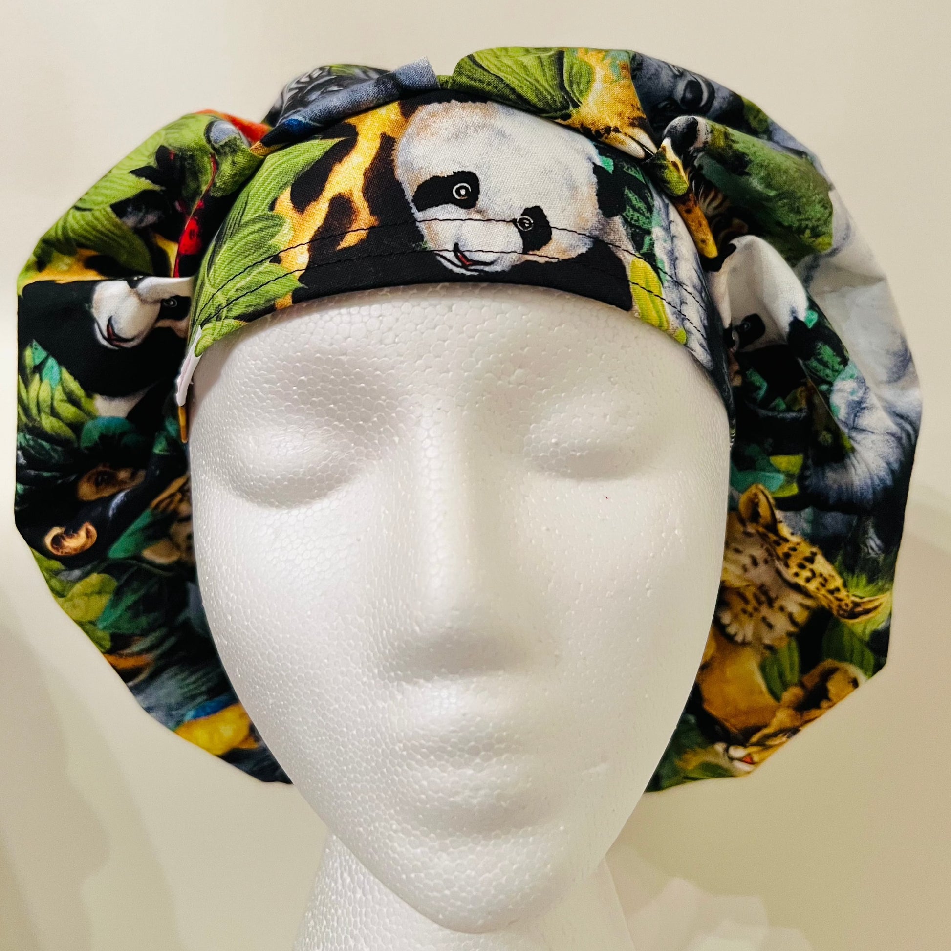 Bouffant-Safari animals
