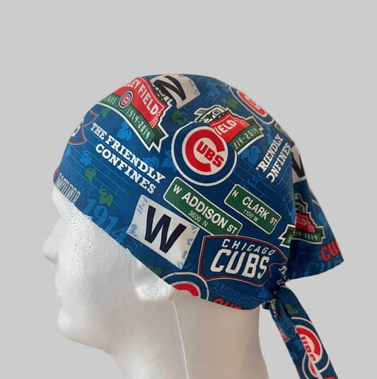 Scrub Cap-Chicago Cubs