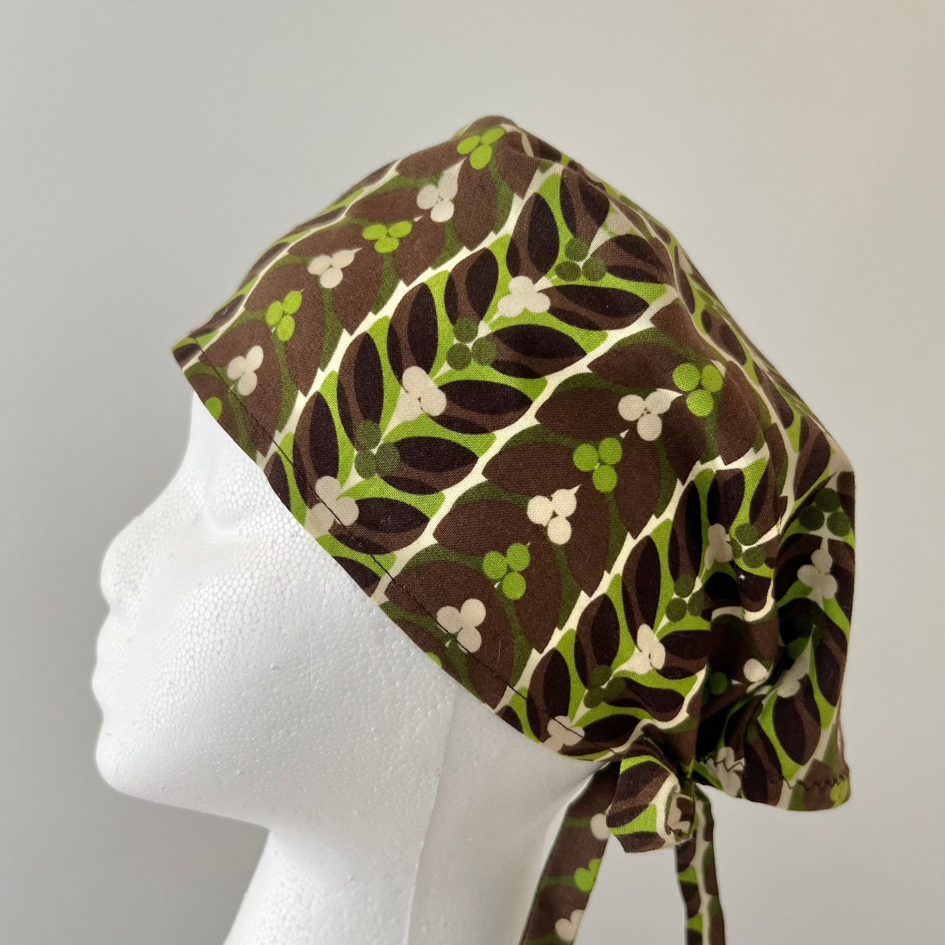 Scrub Cap-Chocolate Mint