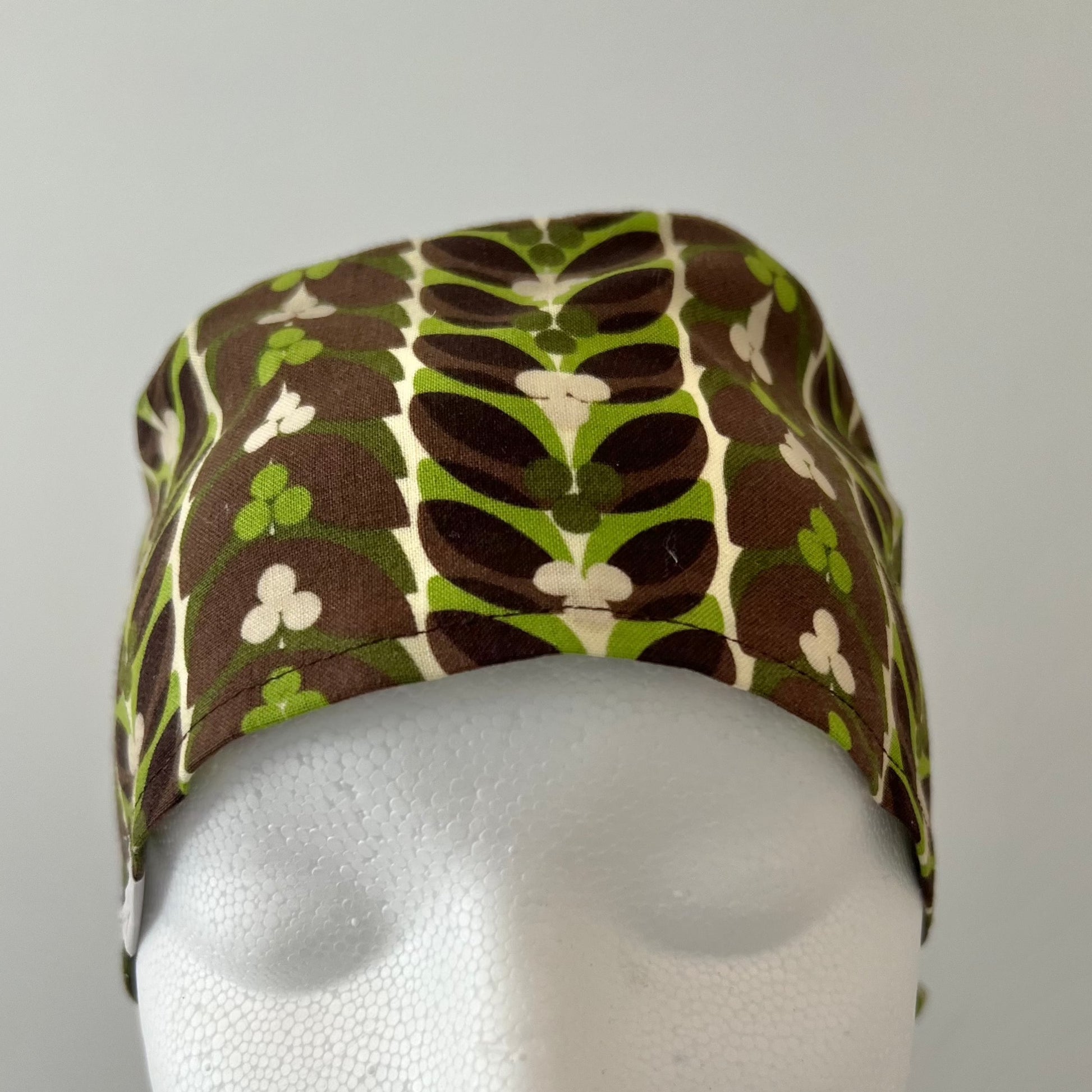 Scrub Cap-Chocolate Mint