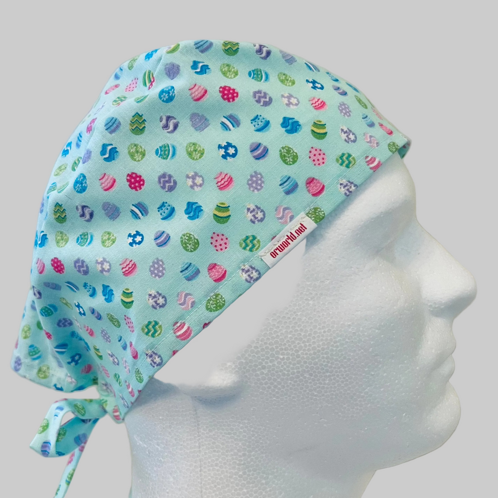 Scrub Cap- Easter Mini Eggs
