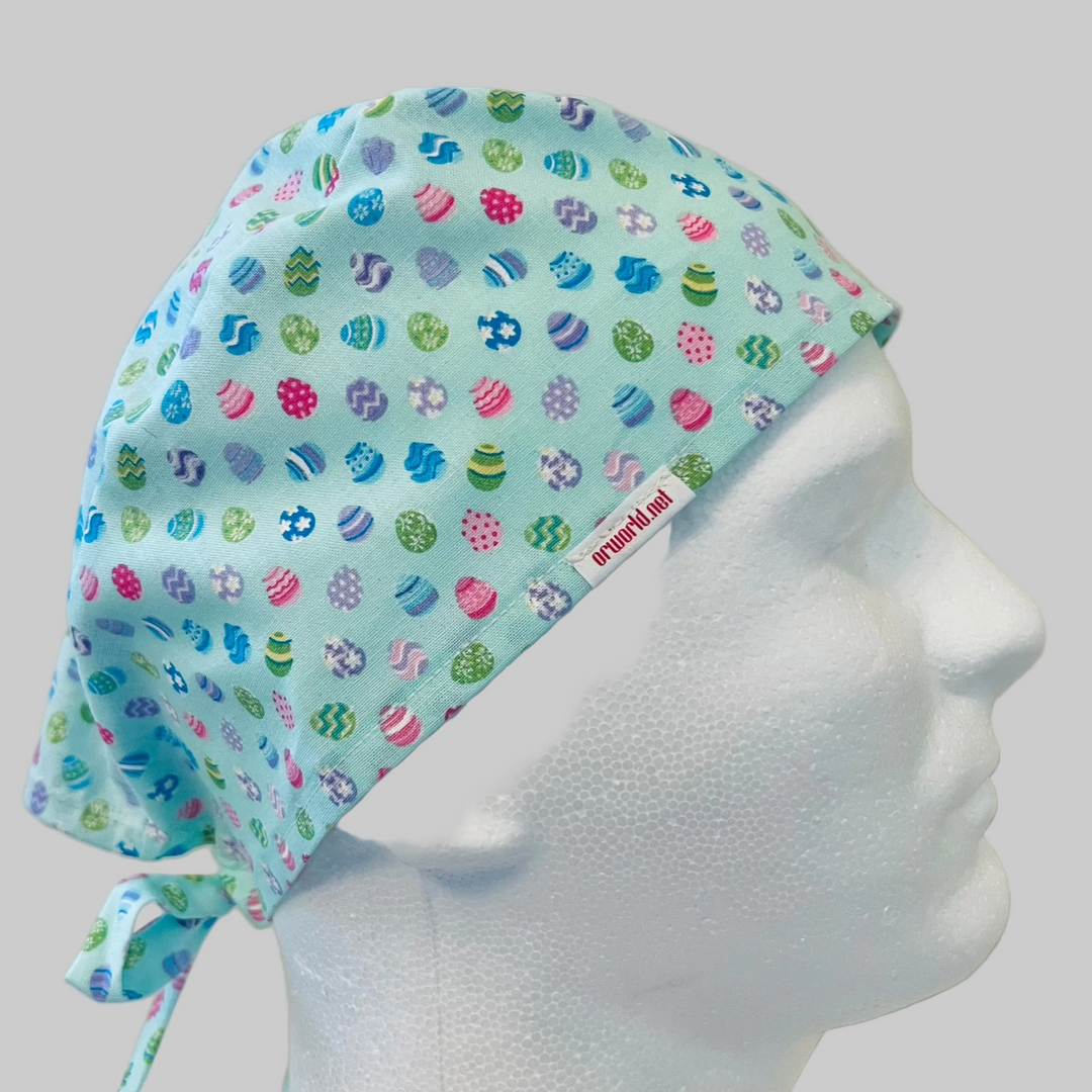 Scrub Cap- Easter Mini Eggs