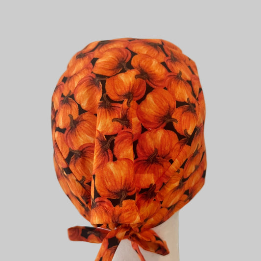 Scrub Cap-Fall Pumpkins