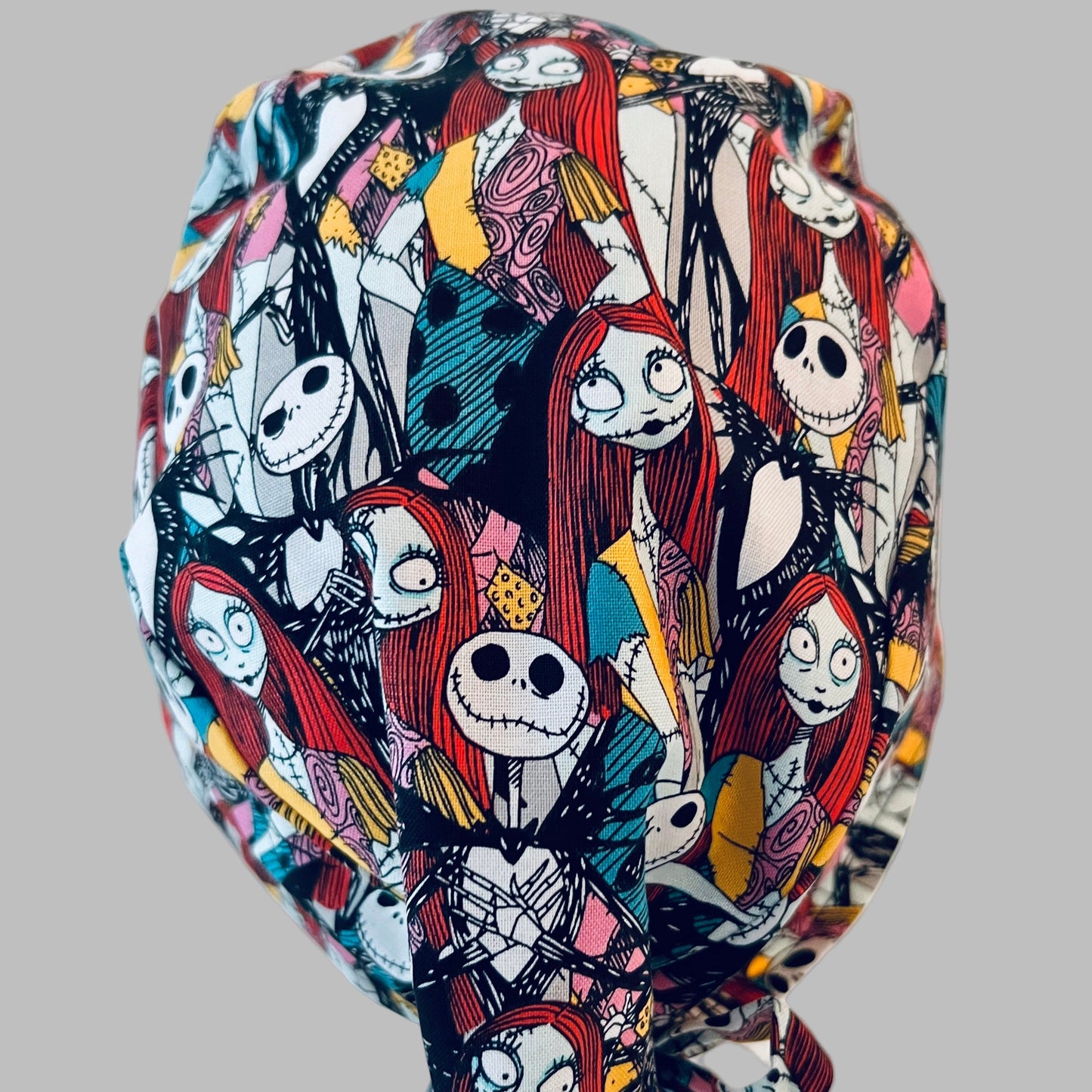 Scrub Cap-Jack and Sally in Scrubs