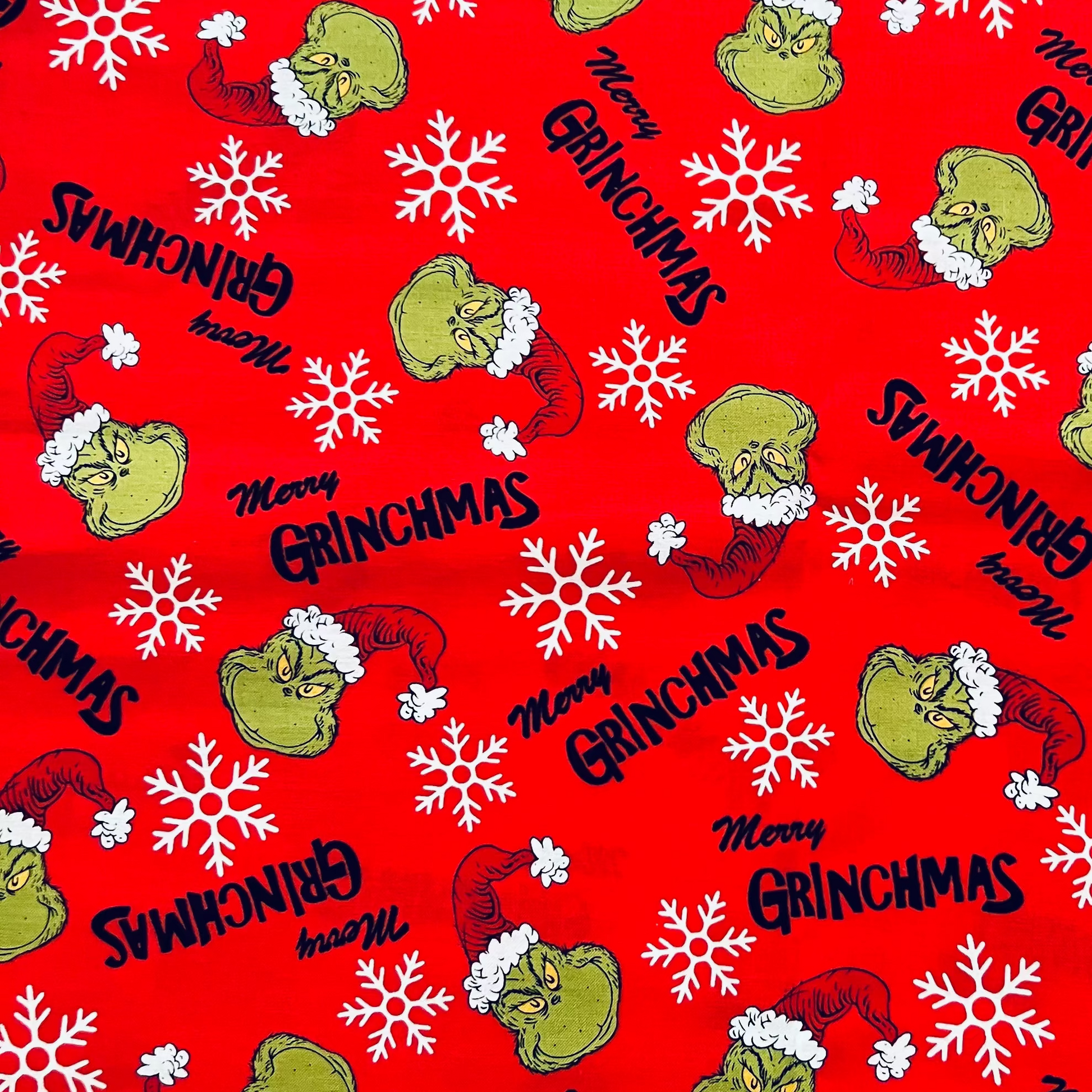 Scrub Cap-"Merry Grinchmas Cap