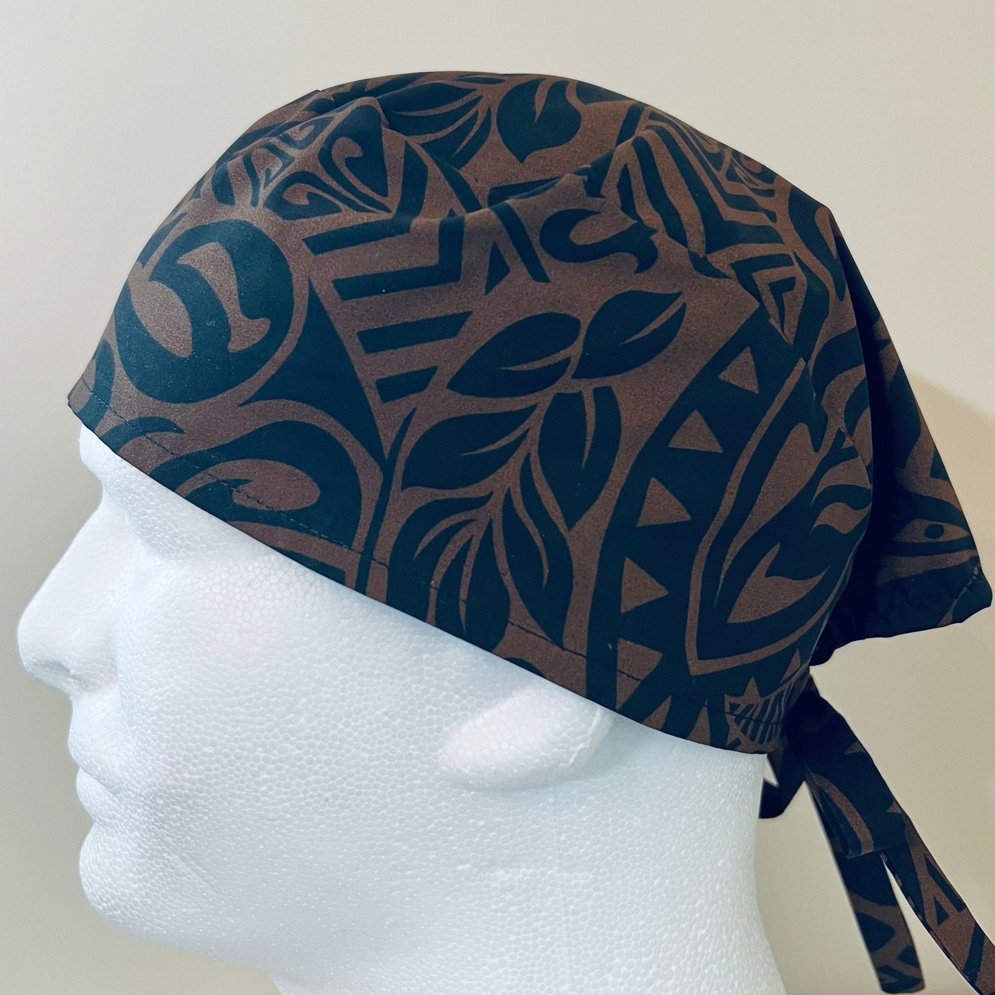 Scrub Cap- Hawaiian Brown
