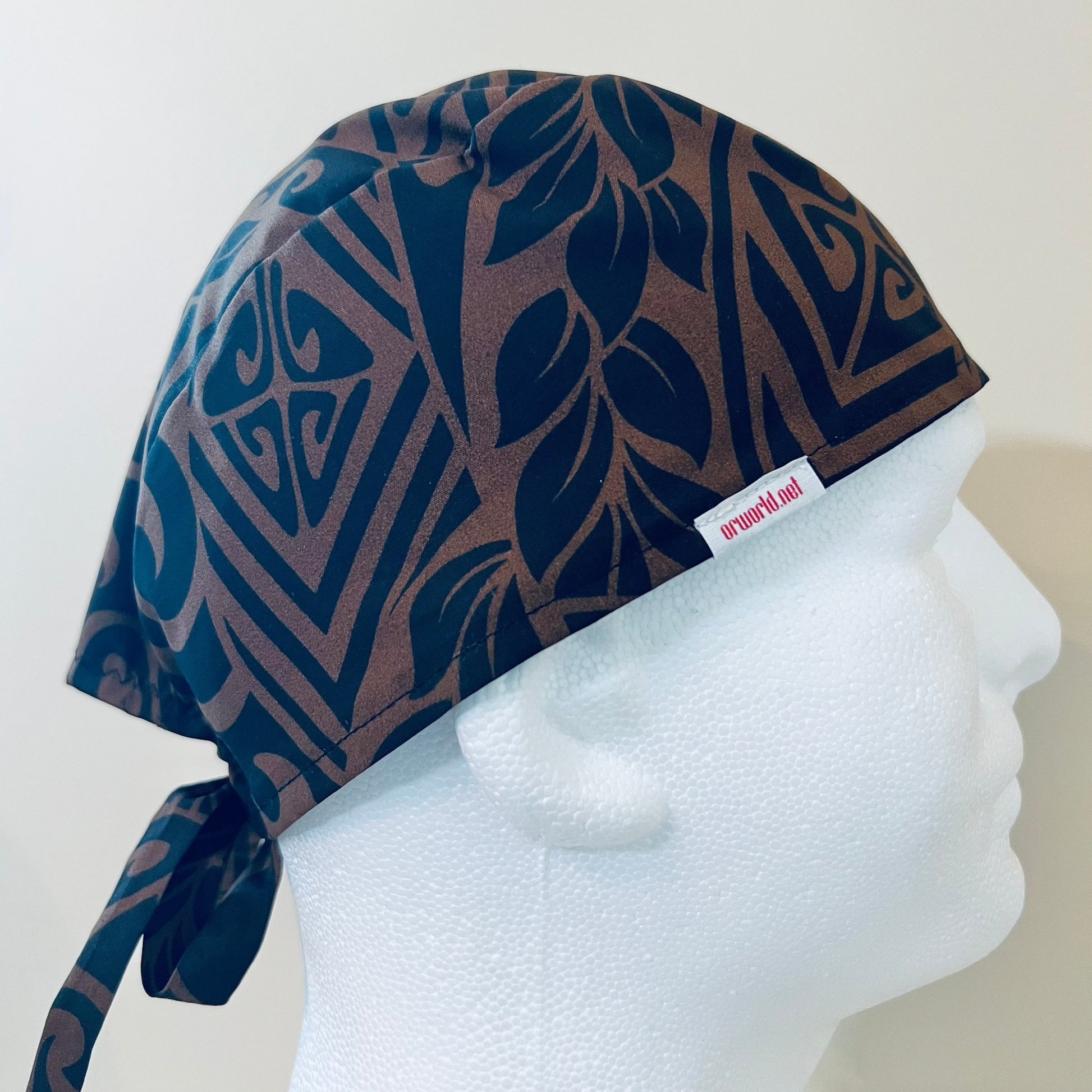 Scrub Cap- Hawaiian Brown