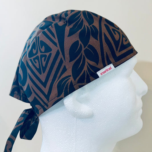Scrub Cap- Hawaiian Brown