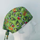 Scrub Cap-Naughty,Nice & a Little Grinchy