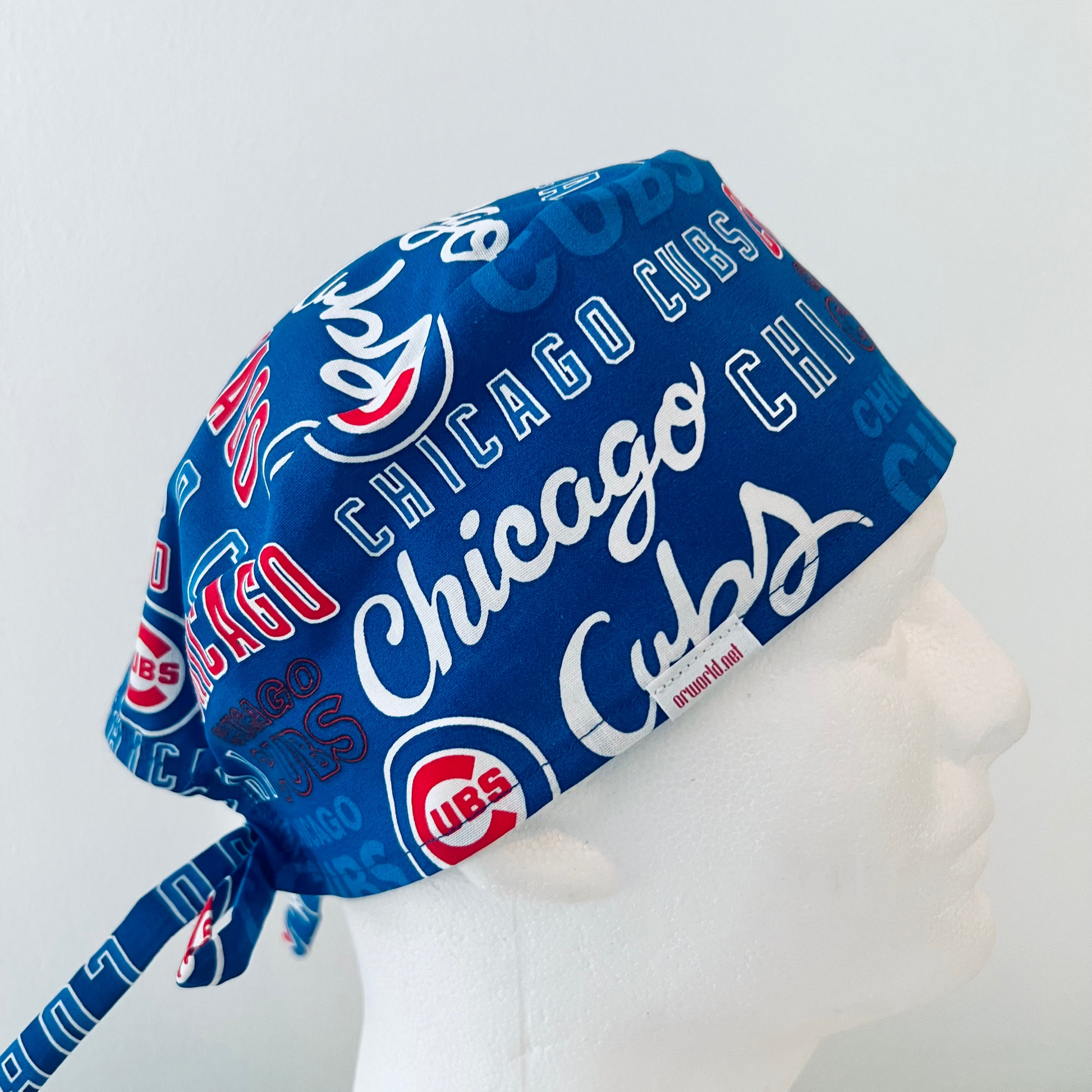 Scrub Cap-"Go Cubs Go"