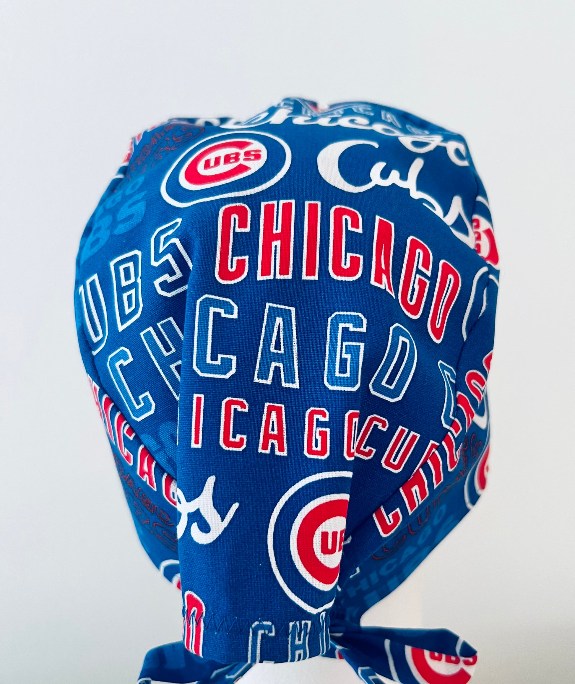 Scrub Cap-"Go Cubs Go"