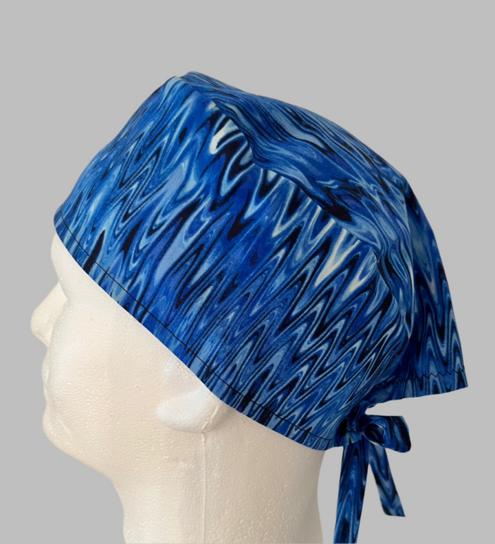 Scrub Cap-Blue Electric