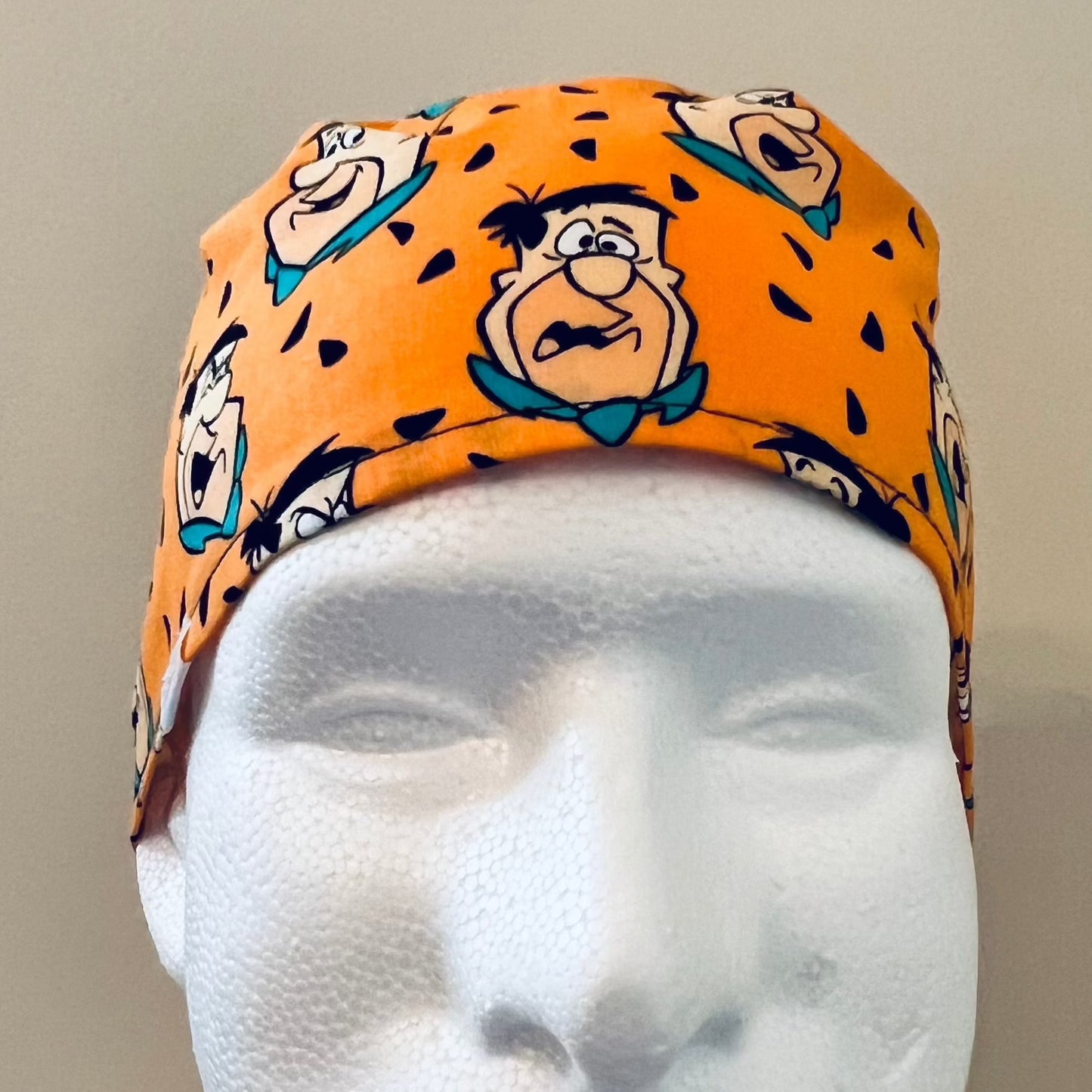 Surgical Cap Hat Fred Flinstone