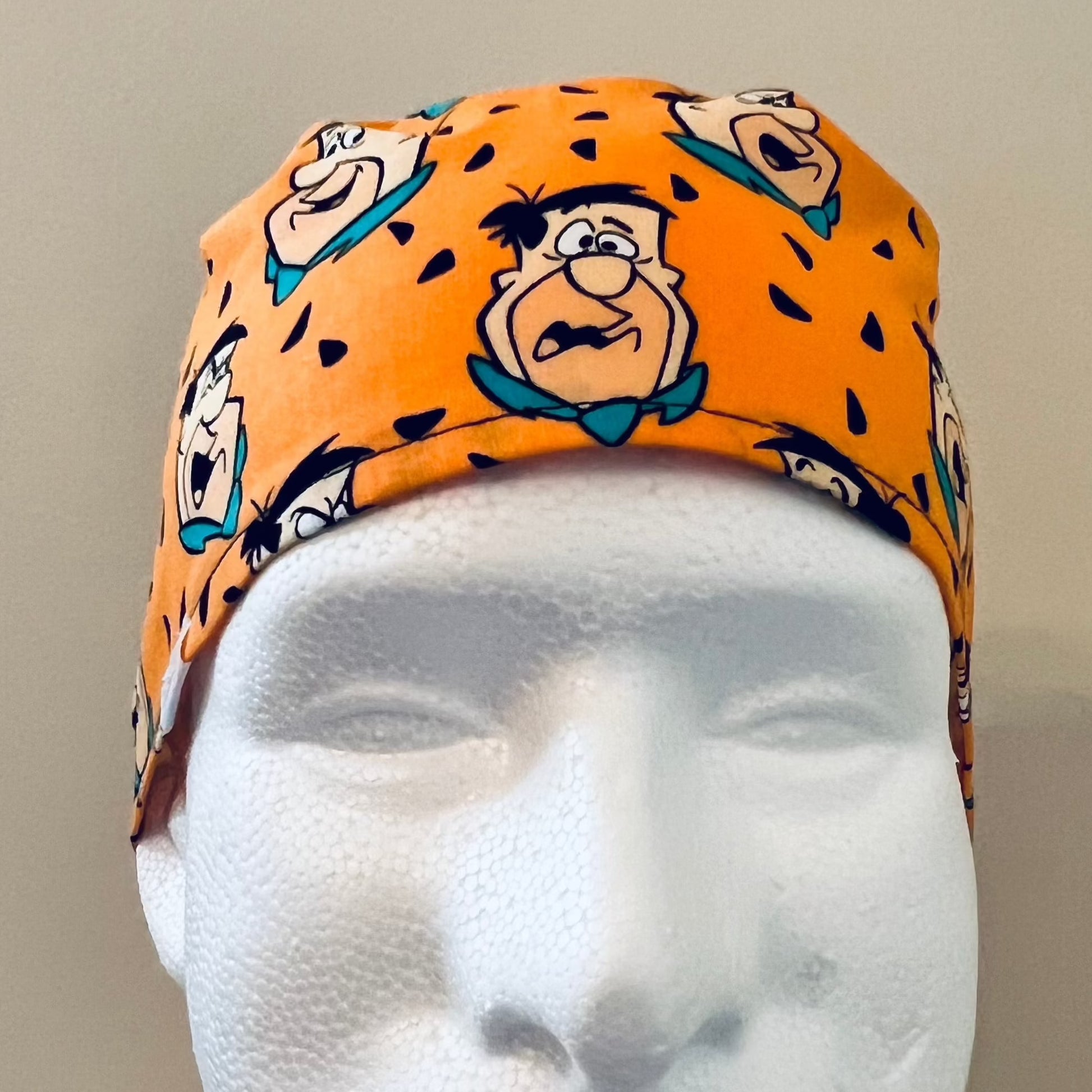 Surgical Cap Hat Fred Flinstone
