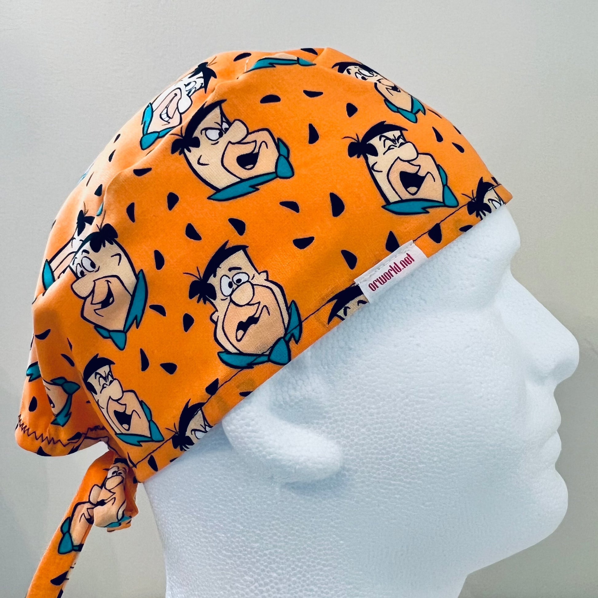 Surgical Cap Hat Fred Flinstone