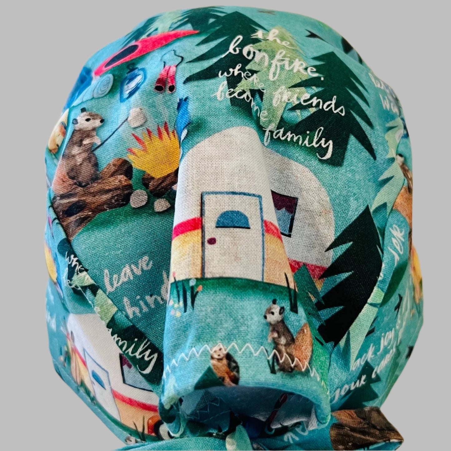 Scrub Cap-Summer Camping