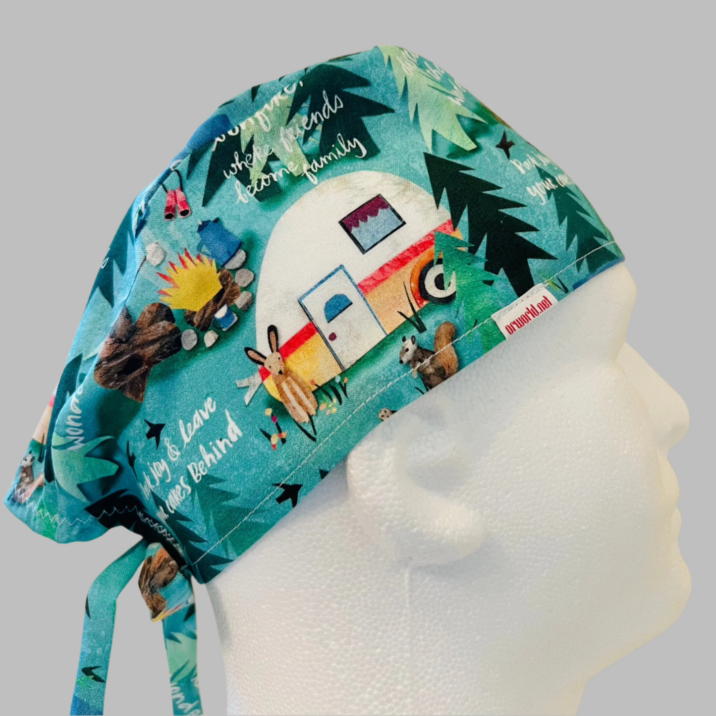 Scrub Cap-Summer Camping
