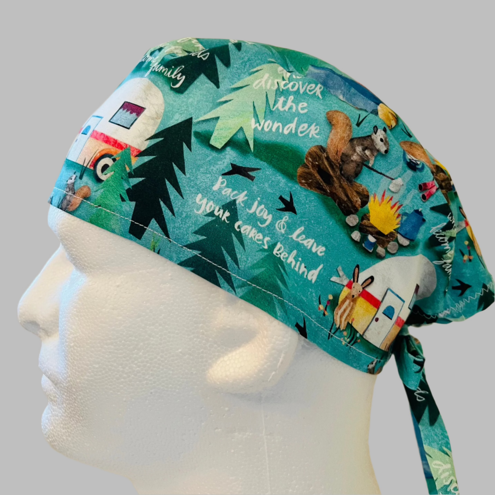 Scrub Cap-Summer Camping
