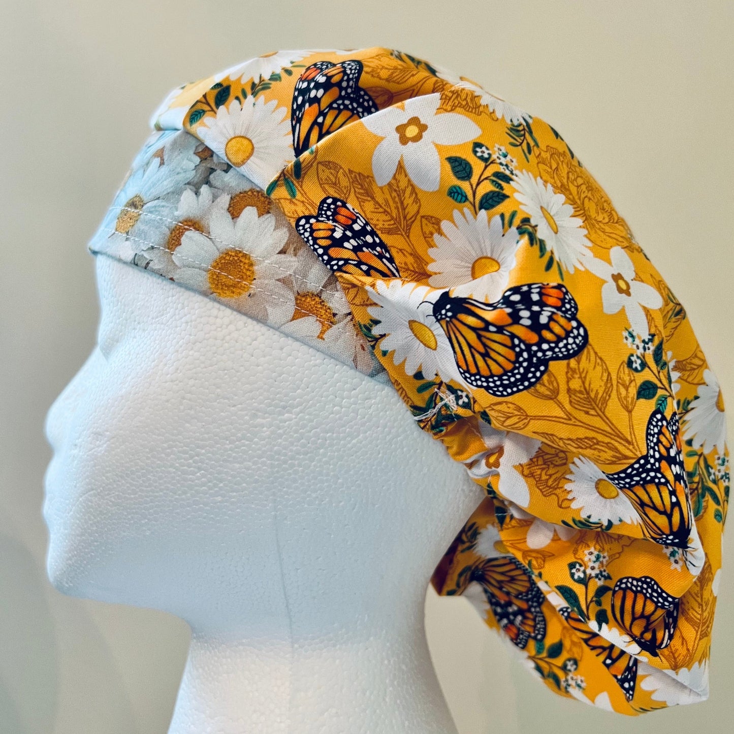 Bouffant - Butterflies and Daisies