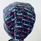 Scrub Cap-Valentines Love Words