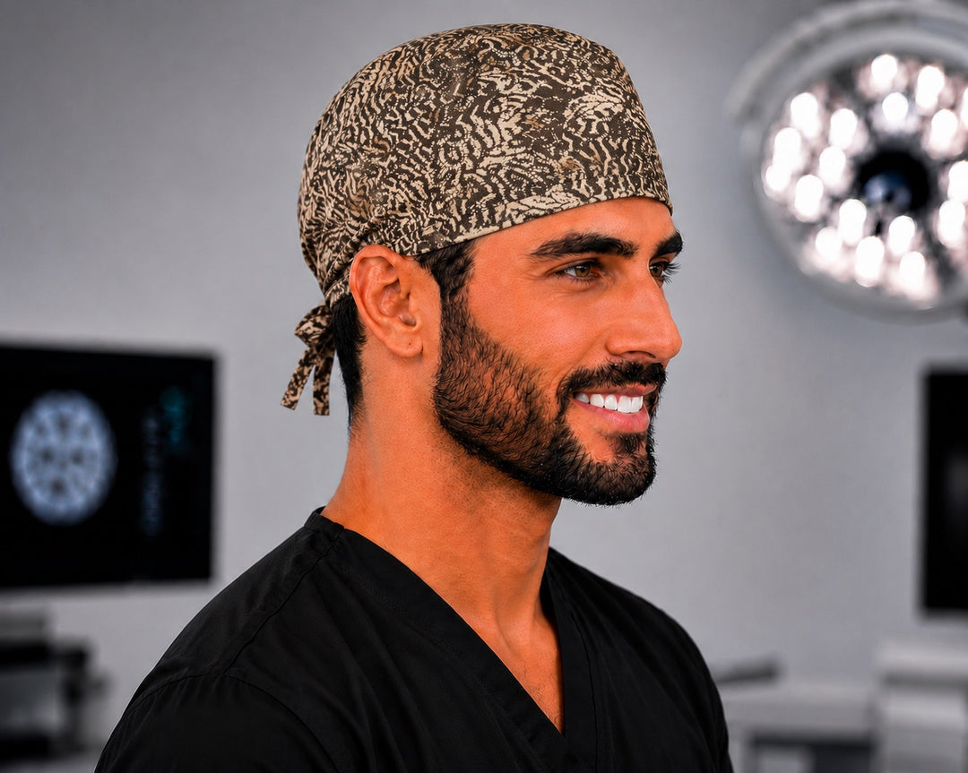 Side profile of brain anatomy neuro men&
