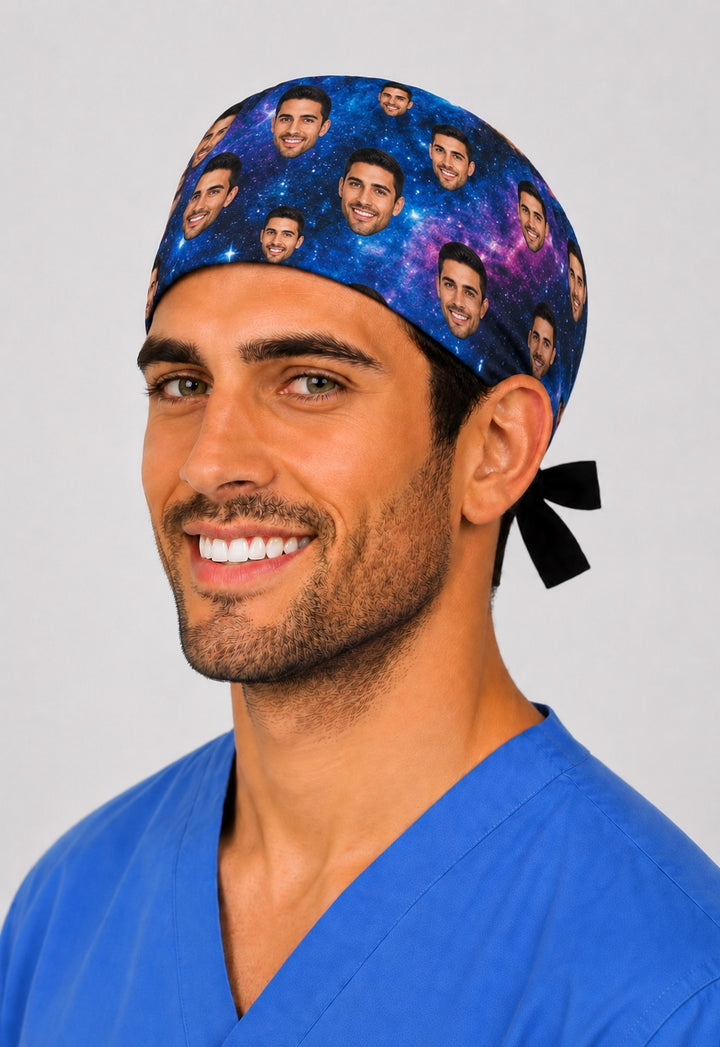 Custom scattered face photo men&
