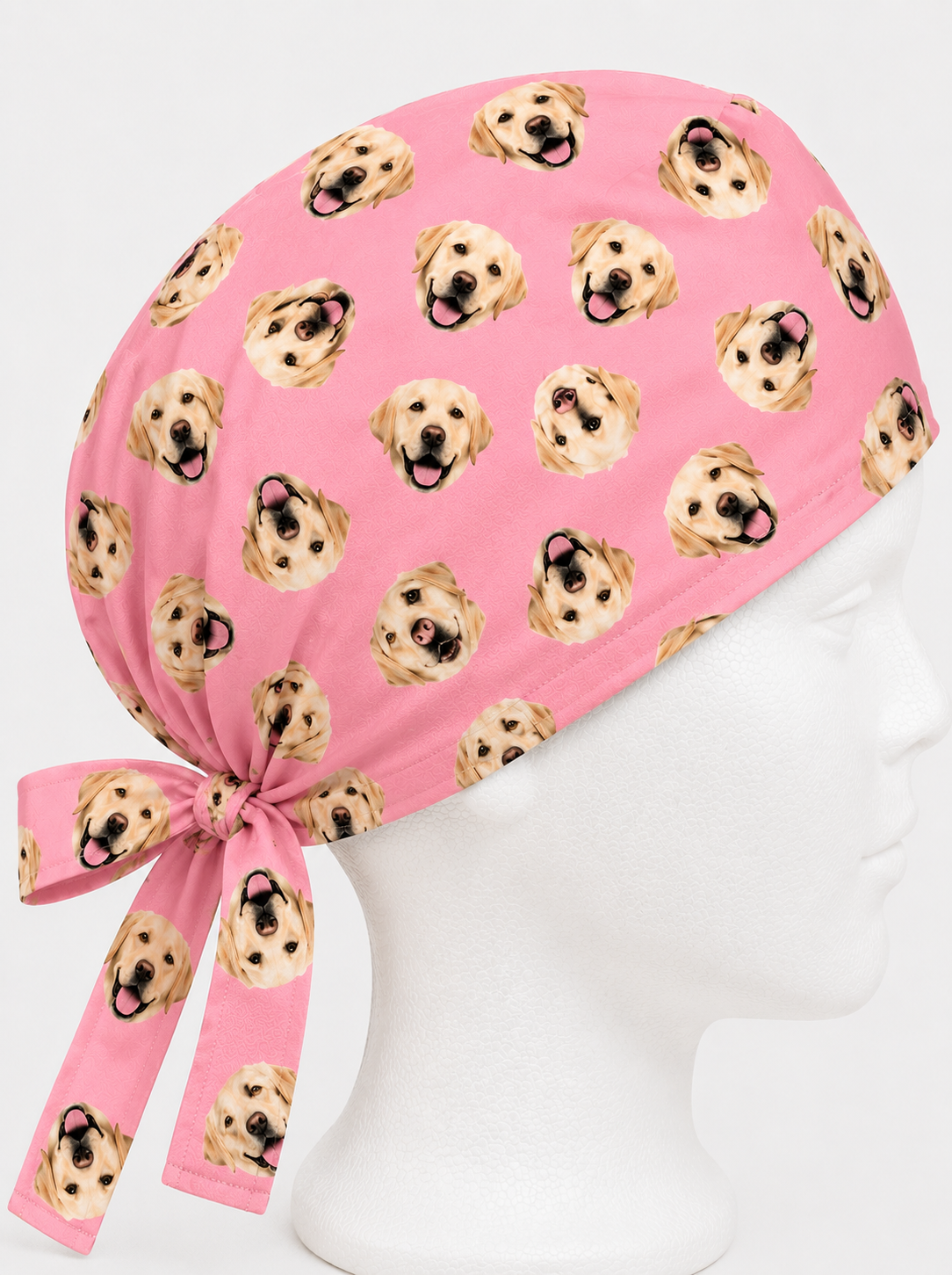 Custom Photo Scrub Cap | Personalized Surgical Cap with Your Pet, Team or Favorite Photo