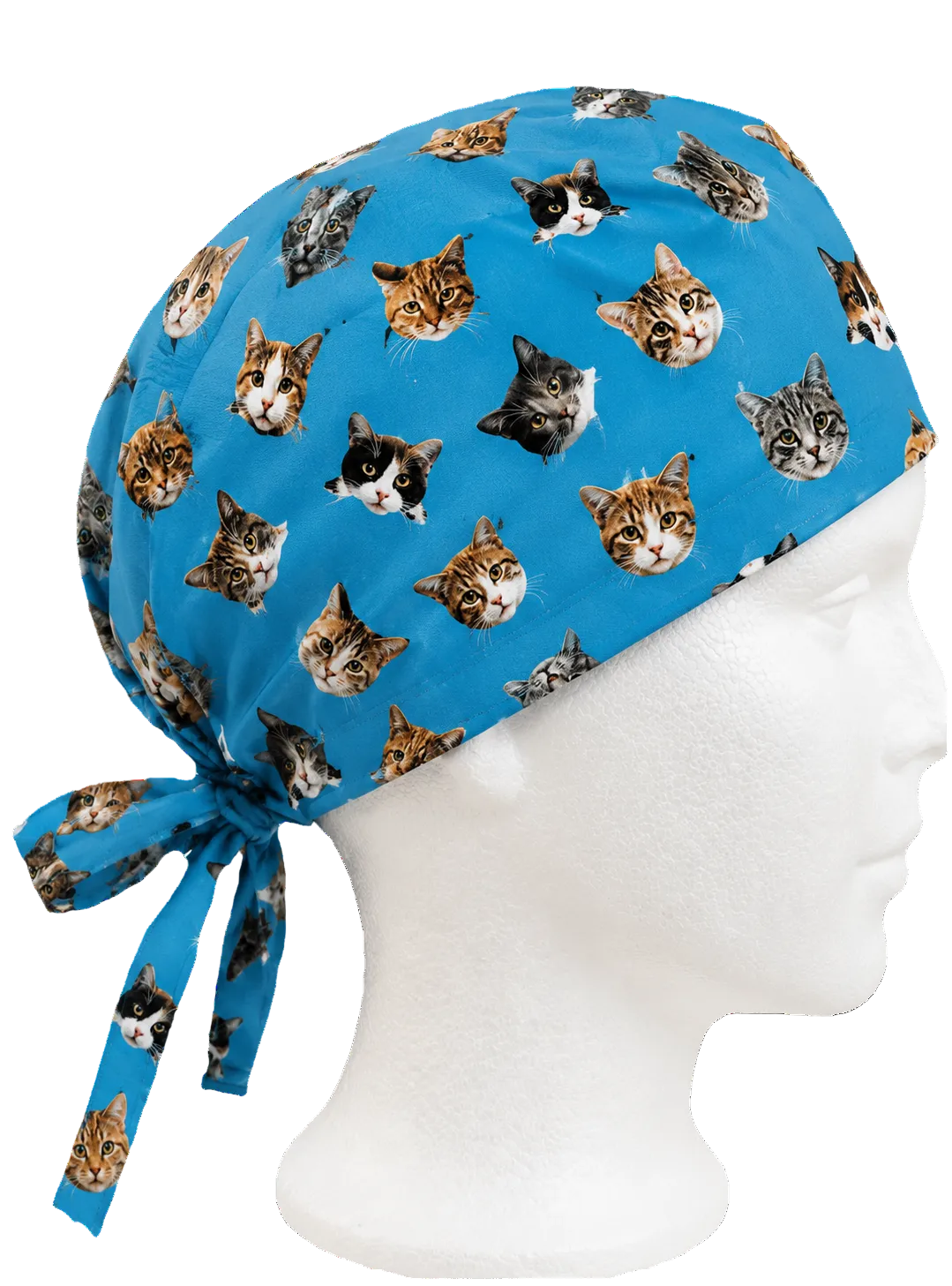 Custom Photo Scrub Cap | Personalized Surgical Cap with Your Pet, Team or Favorite Photo