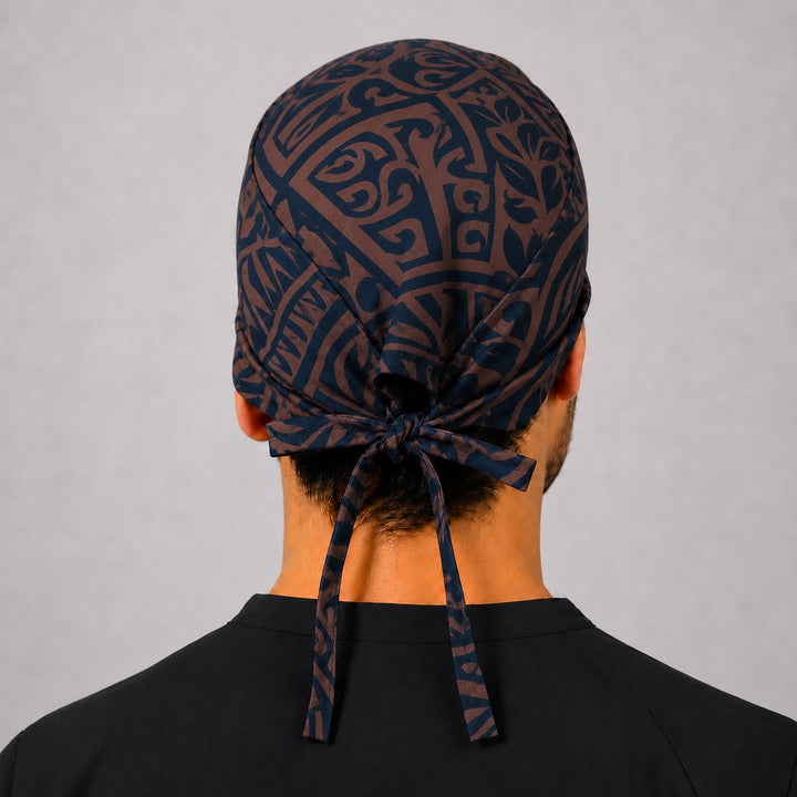 Back view of men&
