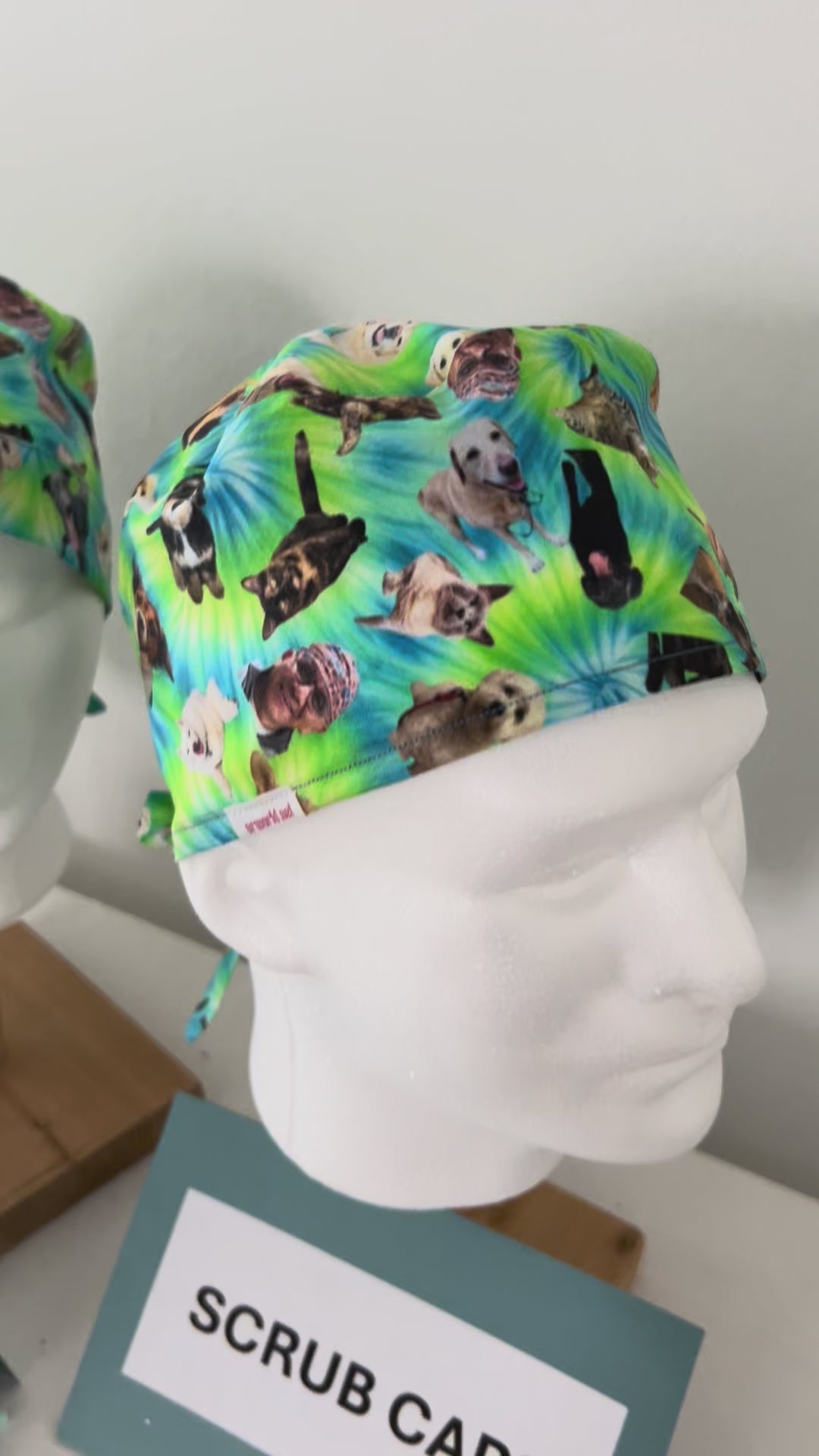 Custom Photo Scrub Cap Bulk Orders for Hospitals, Residency Programs, Universities and Healthcare Teams