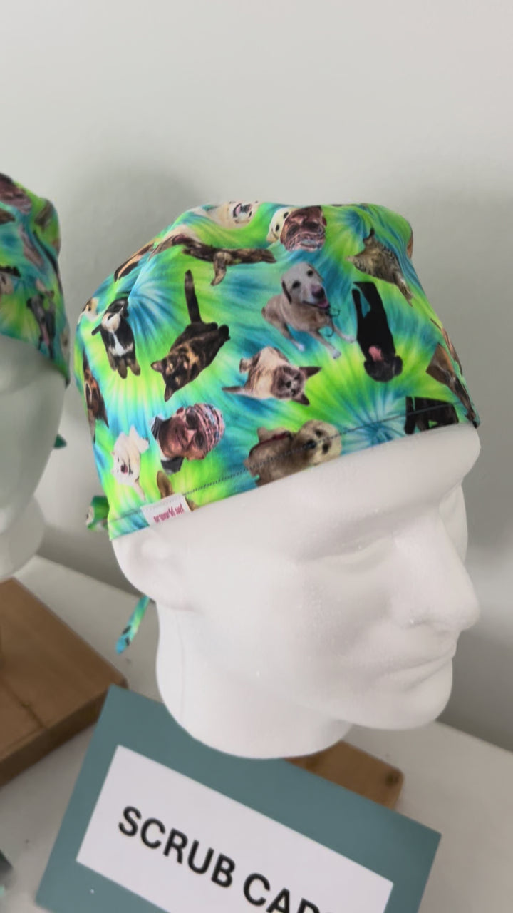 Custom Photo Scrub Cap Bulk Orders for Hospitals, Residency Programs, Universities and Healthcare Teams