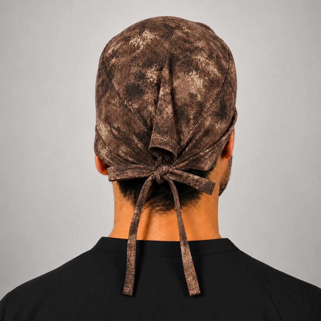 Back view of men&