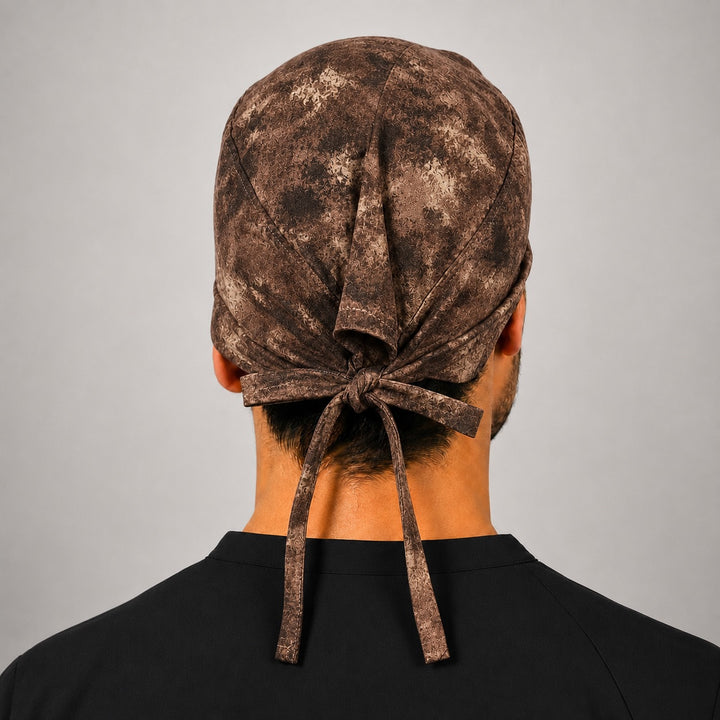 Back view of men&