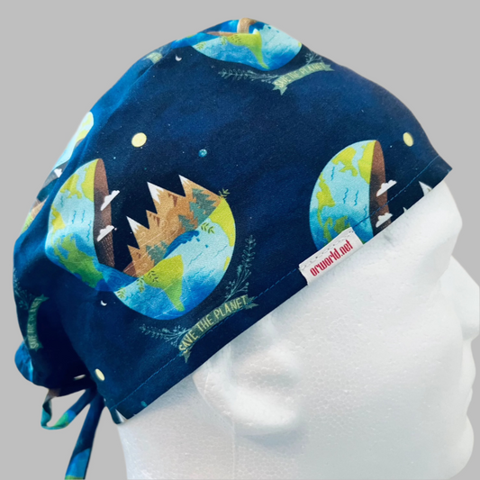 Scrub Cap-Save the Planet