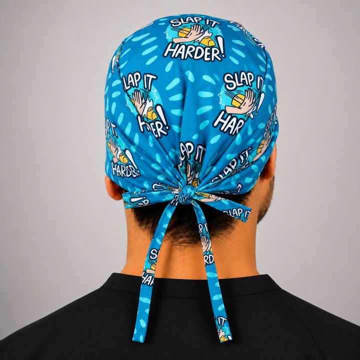 Back view of men&