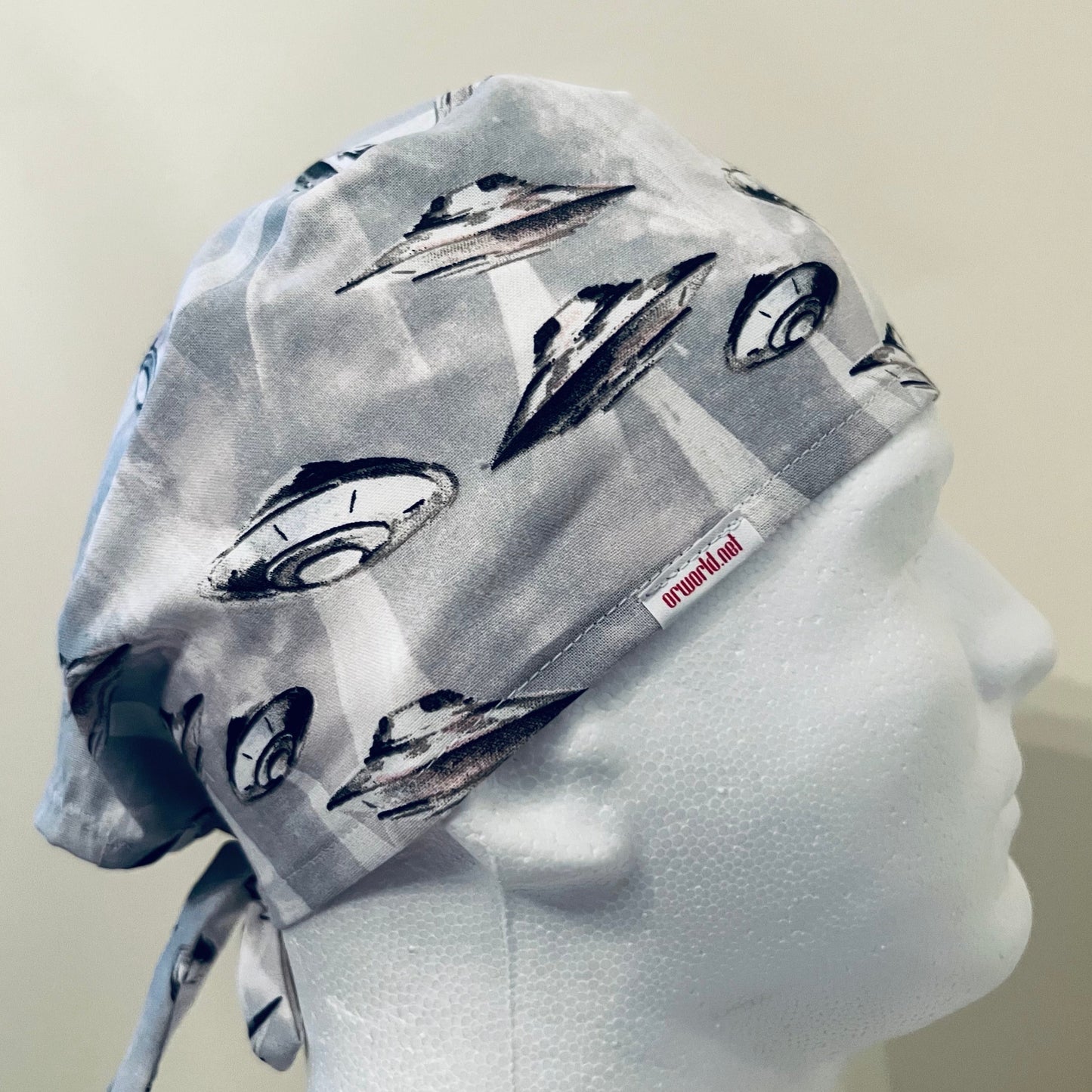 Scrub Cap-Spaceships-UFO
