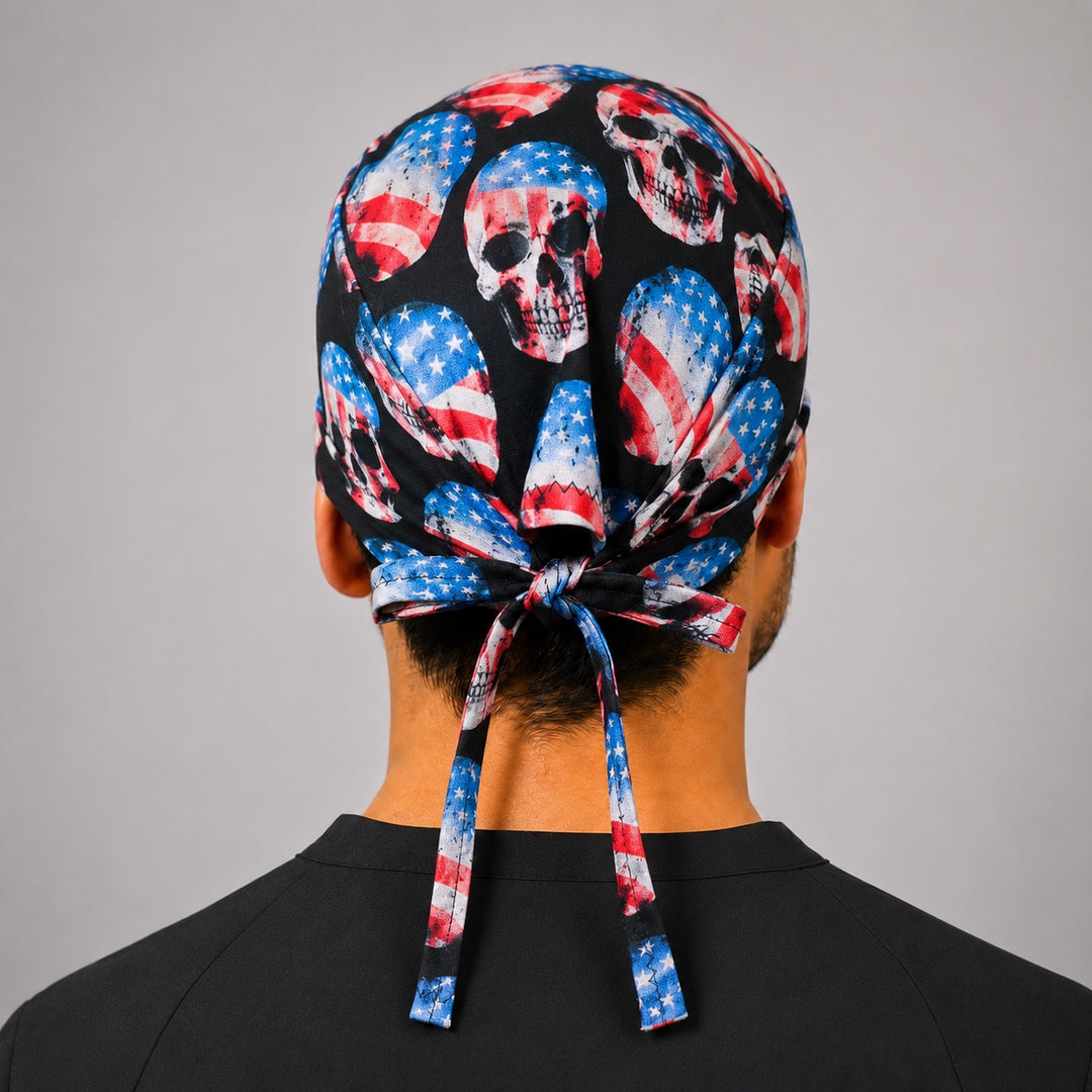 Back view of men&