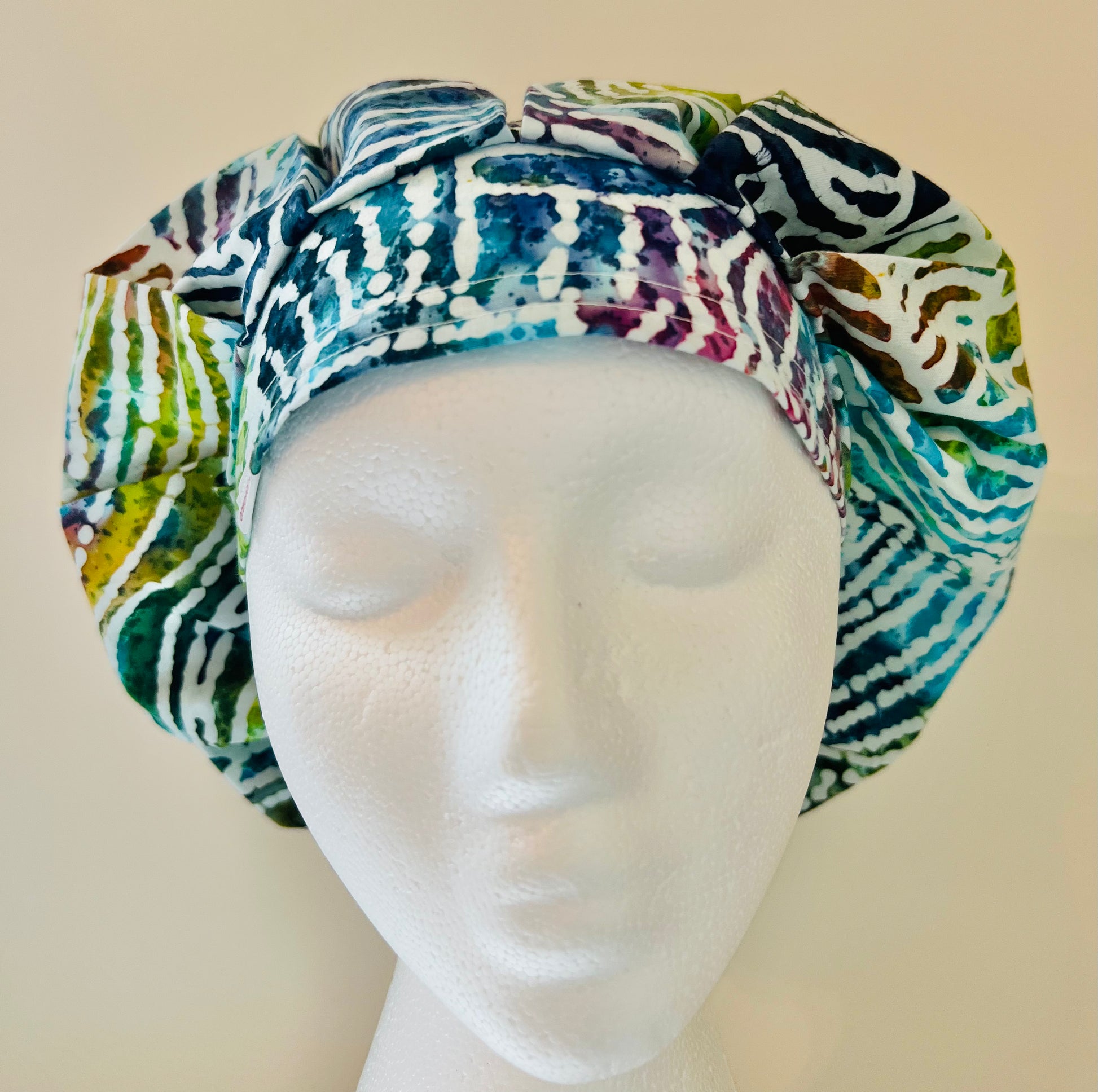 Bouffant-Colorful Zebra