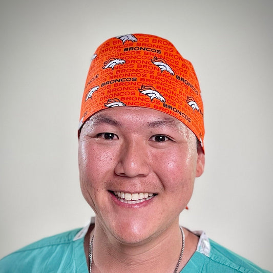 Scrub Cap-Broncos