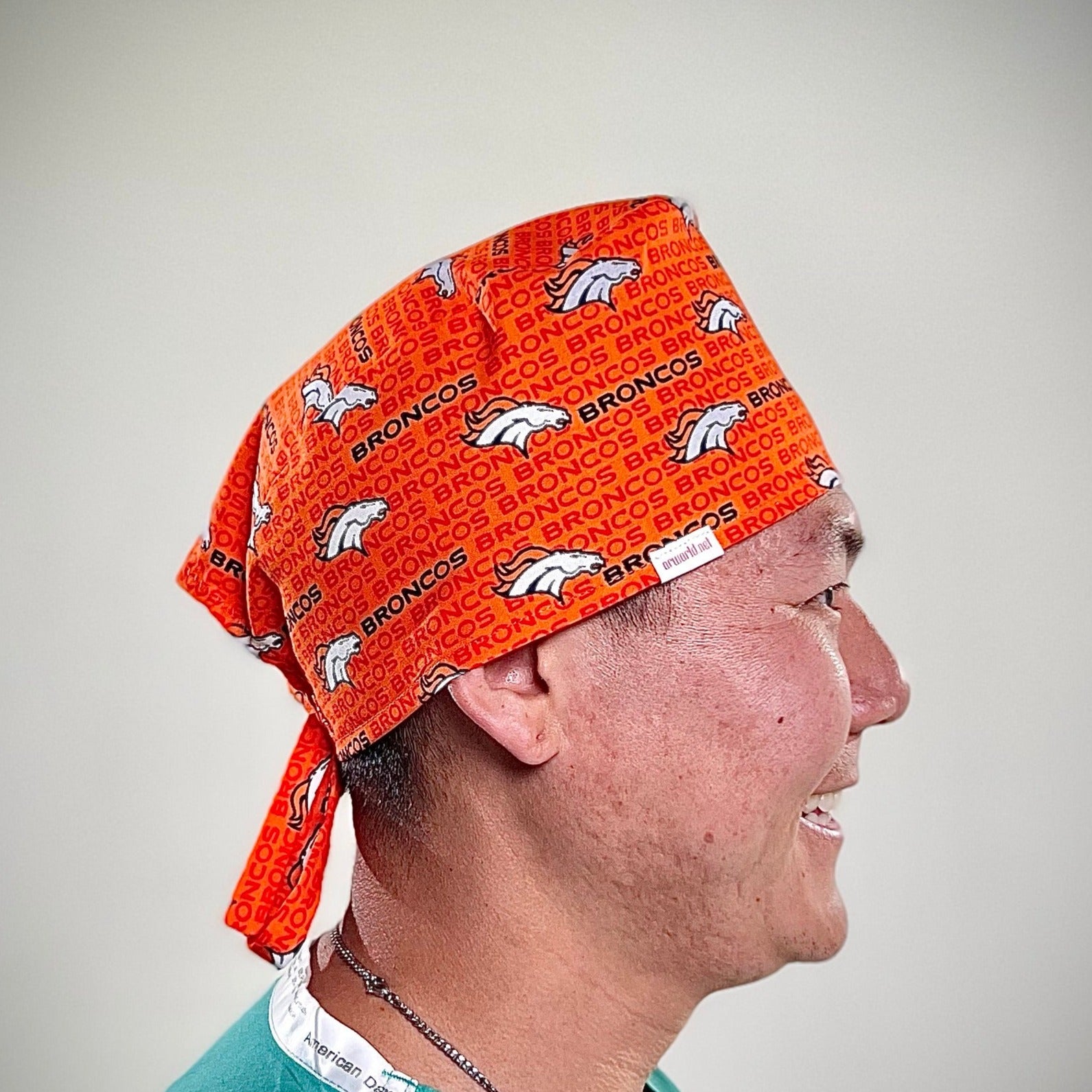Scrub Cap-Broncos